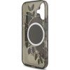 Guess IML Flowers Strap MagSafe Zadný Kryt pre iPhone 17 Black