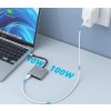 Hub Wozinsky WHCH-01 USB-C PD 100W HDMI 4K@30Hz USB-A 10Gbps - šedý
