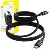 Baseus Tungsten Gold Charging Cable USB-C do USB-C 100W 1m (black)