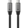 Tactical Fat Man 2.0 Kábel USB-C/USB-C 1m Sivý