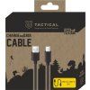 Tactical Smooth Thread Cable USB-A/USB-C 2m Black
