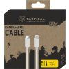Tactical Smooth Thread kábel USB-C/Lightning 0,3m biely