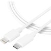 Tactical Smooth Thread Cable USB-C/Lightning 0.3m White