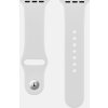 OBAL:ME Silikonový Řemínek pro Apple Watch 38-41mm S-M White
