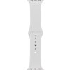 OBAL:ME Silikonový Řemínek pro Apple Watch 38-41mm S-M White