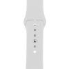 OBAL:ME Silikónový Remienok pre Apple Watch 38-41mm S-M White