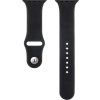 OBAL:ME Silikónový Remienok pre Apple Watch 42-49mm M-L Black