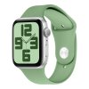 OBAL:ME Silikonový Řemínek pro Apple Watch 42-49mm M-L Green