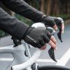 Cyklistické rukavice Wozinsky WRR-01M veľkosť M - čierne
