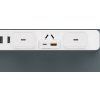 GaN Dudao A30EUT 30W USB-A / USB-C nabíjačka do steny + USB-C - USB-C kábel - biela