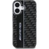 AMG Carbon Pattern Zadní Kryt pro iPhone 16 Black