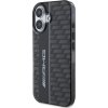 AMG Carbon Pattern Zadní Kryt pro iPhone 16 Black