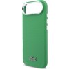 Lacoste Iconic Petit Pique Metal Logo MagSafe Zadní Kryt pro iPhone Air Green