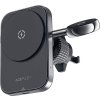 Bezdrátový nabíjecí držák do auta 2v1 Acefast D18 MagSafe s nabíjením Apple Watch (černý)