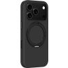 Puzdro AmazingThing Cloudie pre iPhone 17 Pro so stojanom – čierne