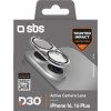 Tvrdené sklo SBS Active Camera Lens D3O pre iPhone 16 / 16 Plus