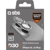 Tvrzené sklo SBS Active Camera Lens D3O pro iPhone 16 / 16 Plus