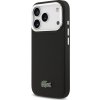 Lacoste Iconic Petit Pique Camera Stand MagSafe Zadní Kryt pro iPhone 17 Pro Black