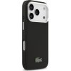 Lacoste Iconic Petit Pique Camera Stand MagSafe Zadní Kryt pro iPhone 17 Pro Black