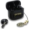 Guess Classic Logo Charm TWS Bezdrátová Sluchátka Black