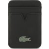 Lacoste Iconic Petit Pique MagSafe Zadní Kryt + Peněženka pro iPhone 17 Pro Black