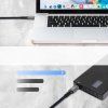 Wozinsky WPS-UY415S USB-C kábel Thunderbolt 4 240W 1,5m 4K - čierny