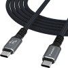 Wozinsky WPS-UY415S USB-C kábel Thunderbolt 4 240W 1,5m 4K - čierny