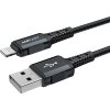 Kabel Acefast MFI USB - Lightning 1,8 m, 2,4 A černý (C4-02 A černý)