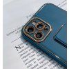 Nové puzdro s vyklápacím stojanom pre iPhone 12 Pro modré