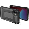 Hybrid Armor Case Tough Rugby Cover pro iPhone 12 Pro Max černý