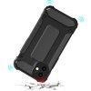 Hybrid Armor Case Tough Rugby Cover pro iPhone 12 Pro Max černý