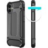 Hybrid Armor Case Tough Rugby Cover pro iPhone 12 Pro Max černý