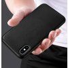 Kožený kryt ECO pre iPhone 12 Pro Max čierny