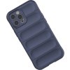 Pouzdro Magic Shield Case pro iPhone 12 Pro Max, flexibilní, obrněné, tmavě modré