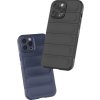 Pouzdro Magic Shield Case pro iPhone 12 Pro Max, flexibilní, obrněné, tmavě modré