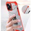 Kryštálový prsteňový kryt s výklopným stojanom pre iPhone 12 Pro Max modrý