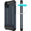 Hybrid Armor Case Tough Rugged Cover pre iPhone 13 zlatý