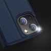 Pouzdro Dux Ducis Skin Pro typu Bookcase pro iPhone 13 mini zlaté barvy