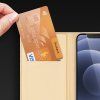 Puzdro Dux Ducis Skin Pro typu Bookcase pre iPhone 13 mini zlaté