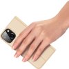 Pouzdro Dux Ducis Skin Pro typu Bookcase pro iPhone 13 mini zlaté barvy