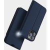 Puzdro Dux Ducis Skin Pro v štýle Bookcase pre iPhone 13 Pro modré