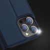 Puzdro Dux Ducis Skin Pro v štýle Bookcase pre iPhone 13 Pro modré