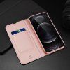 Puzdro Dux Ducis Skin Pro v štýle Bookcase pre iPhone 13 Pro modré