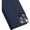 Puzdro Dux Ducis Skin Pro v štýle Bookcase pre iPhone 13 Pro modré