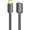 Prodlužovací kabel HDMI 2.0 samec-HDMI 2.0 samice Vention AHCBH 2m, 4K 60Hz, (černý)