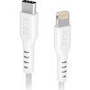 SBS TECABLELIGTC2W USB-C - Lightning kábel 2 m - biely