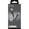 SBS TECABLEUSBIP589K USB-A - Lightning kábel 1m MFi certifikovaný - čierny