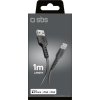 SBS TECABLEUSBIP589K USB-A - Lightning kabel 1m s certifikací MFi - černý