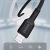 Dudao L9X 30W USB-C na Lightning kábel, 2 m, čierny