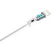 Dudao USB / Lightning kábel 2.4A 1m biely (L4L 1m biely)